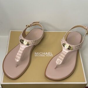 Michael Kors Pink Sandals Size 8 M